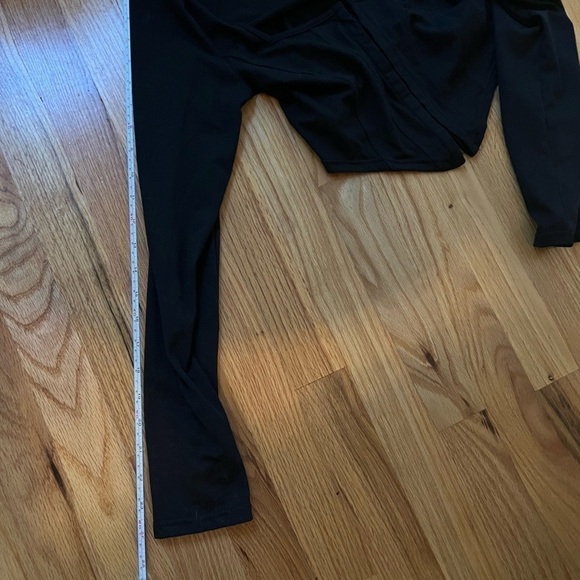 Black long sleeve square neck corset top - Picture 5 of 5